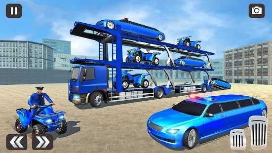 流行的警车运输游戏截图