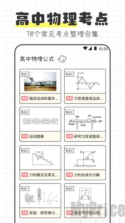物理公式定律宝典