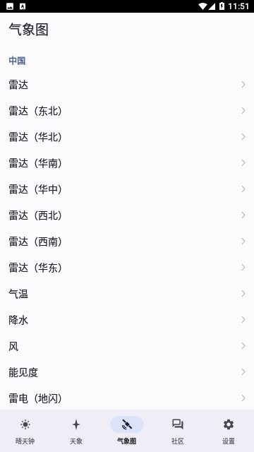 晴天钟天气预测免费版